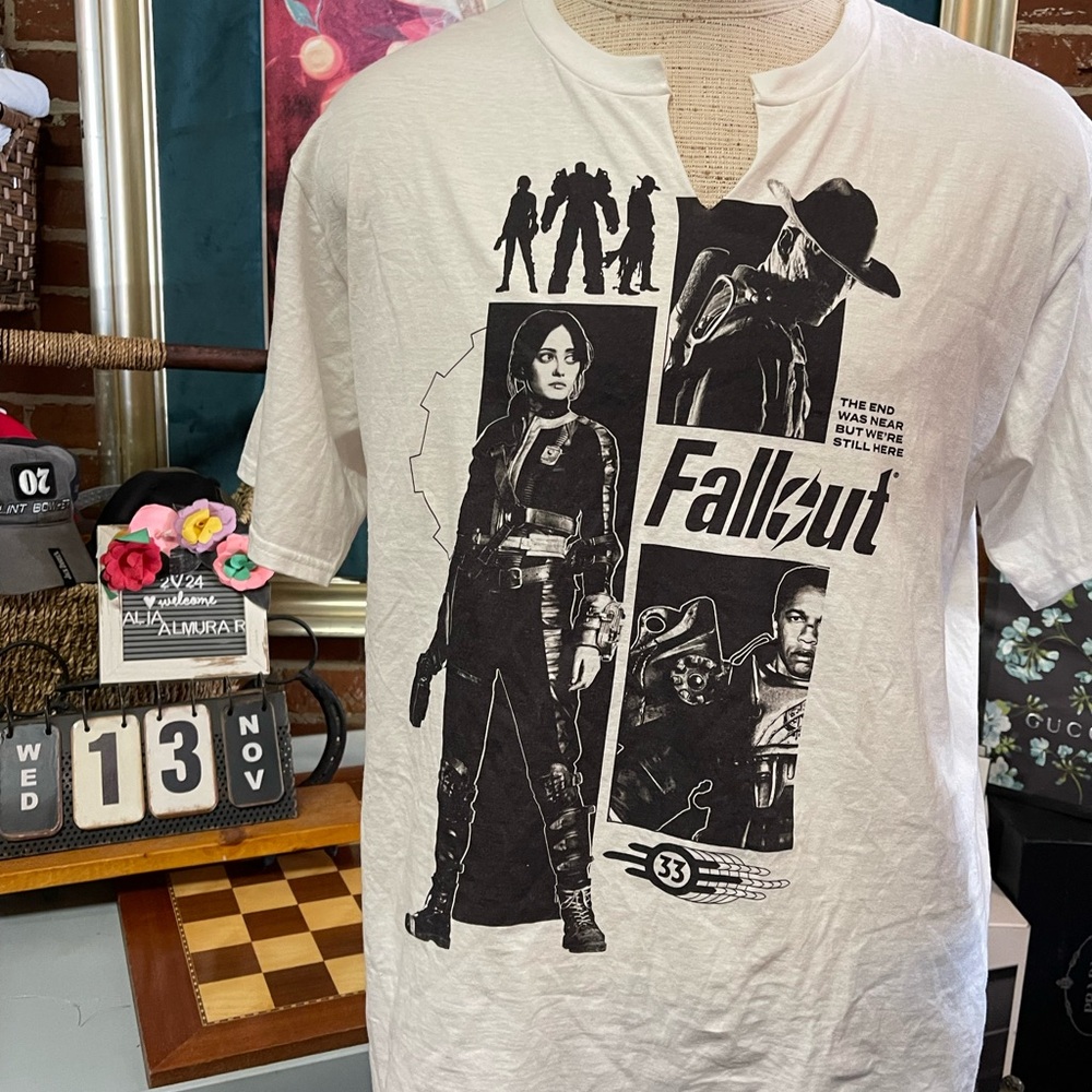 Fallout - The end was near... T-shirt, White
